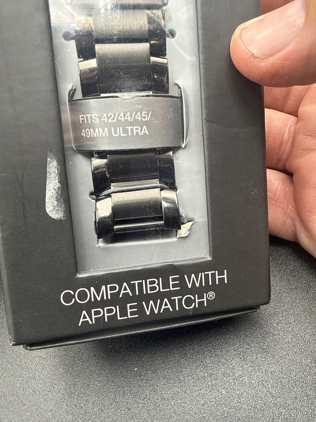 Vince Camuto Compatible Apple Watch Band - Stainless Steel Strap Fits 42/44/45/