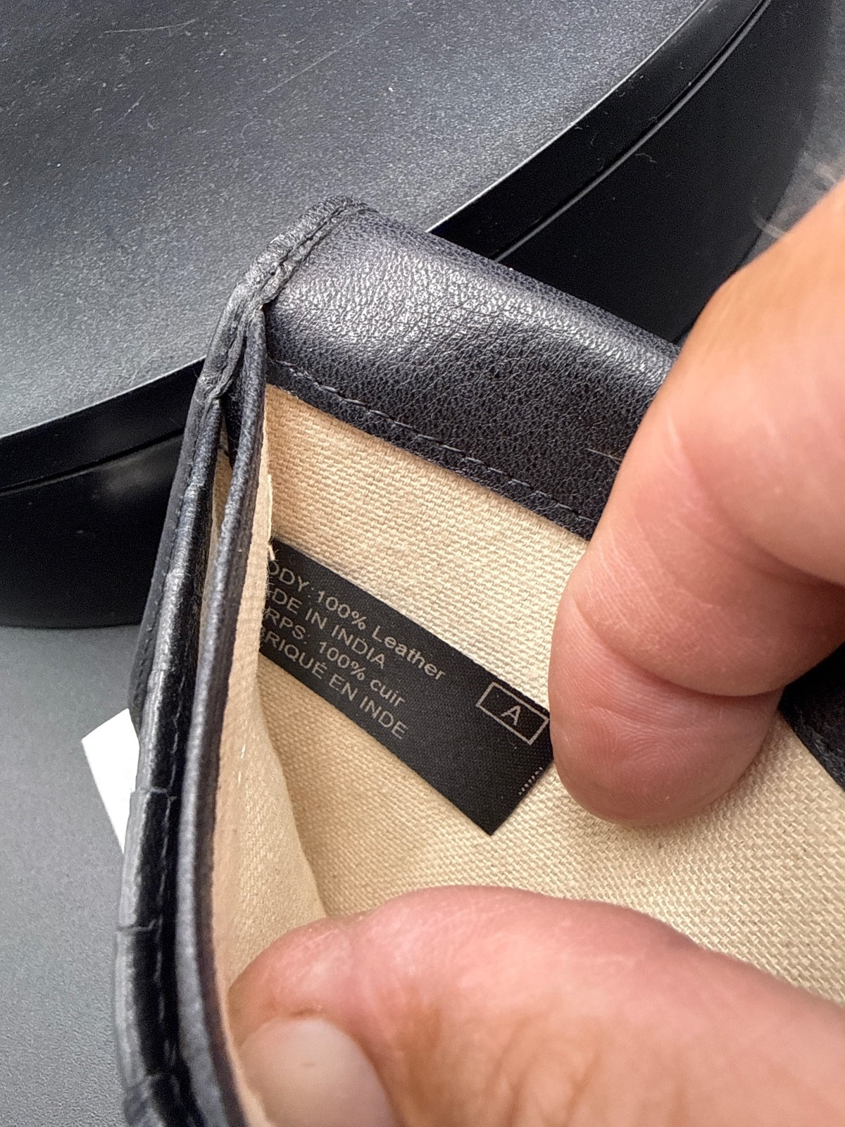 Margot Black Leather Long Wallet with Multiple Card Slots