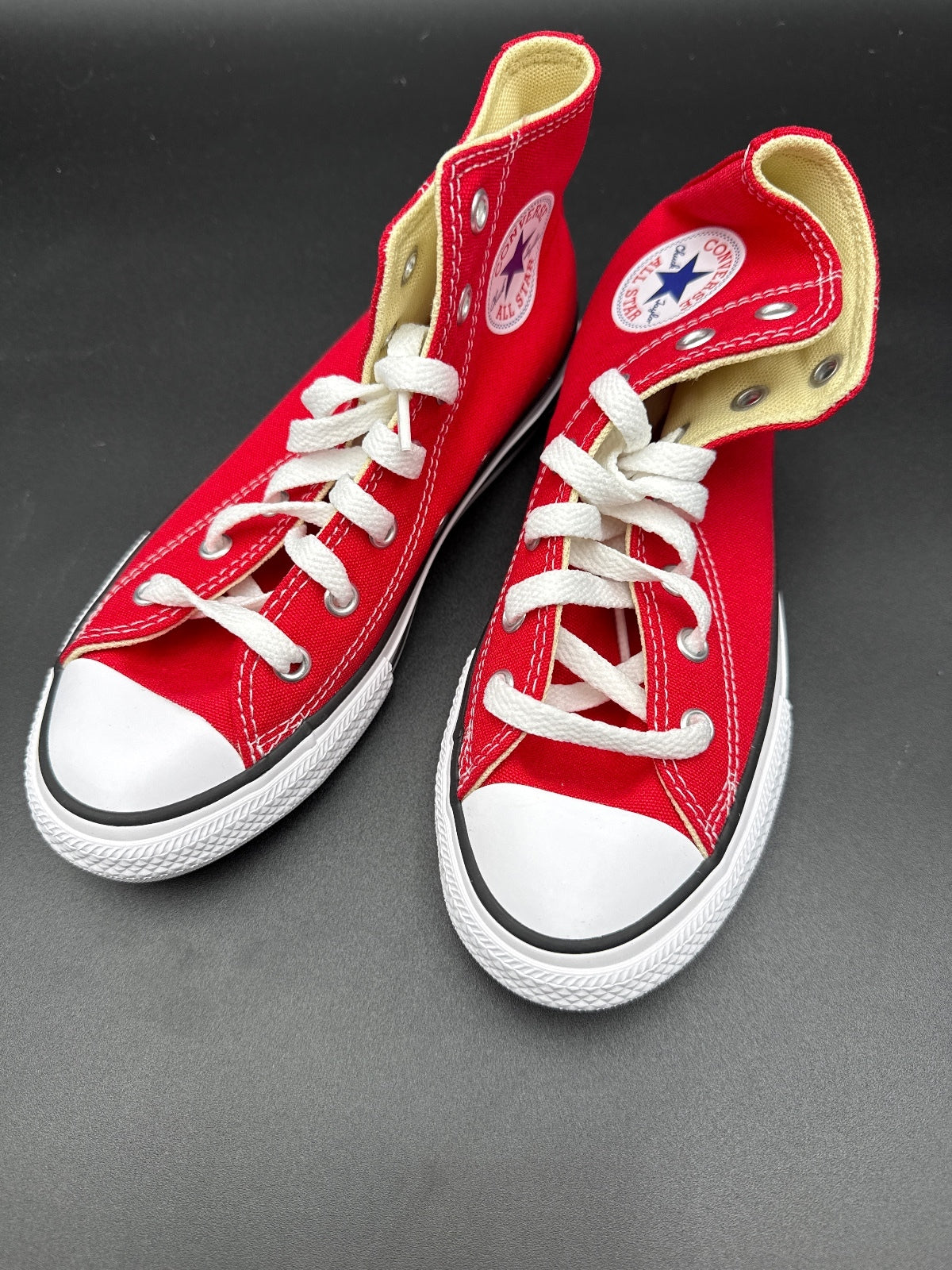 Converse Chuck Taylor All Star High Top Sneakers Red Size 2