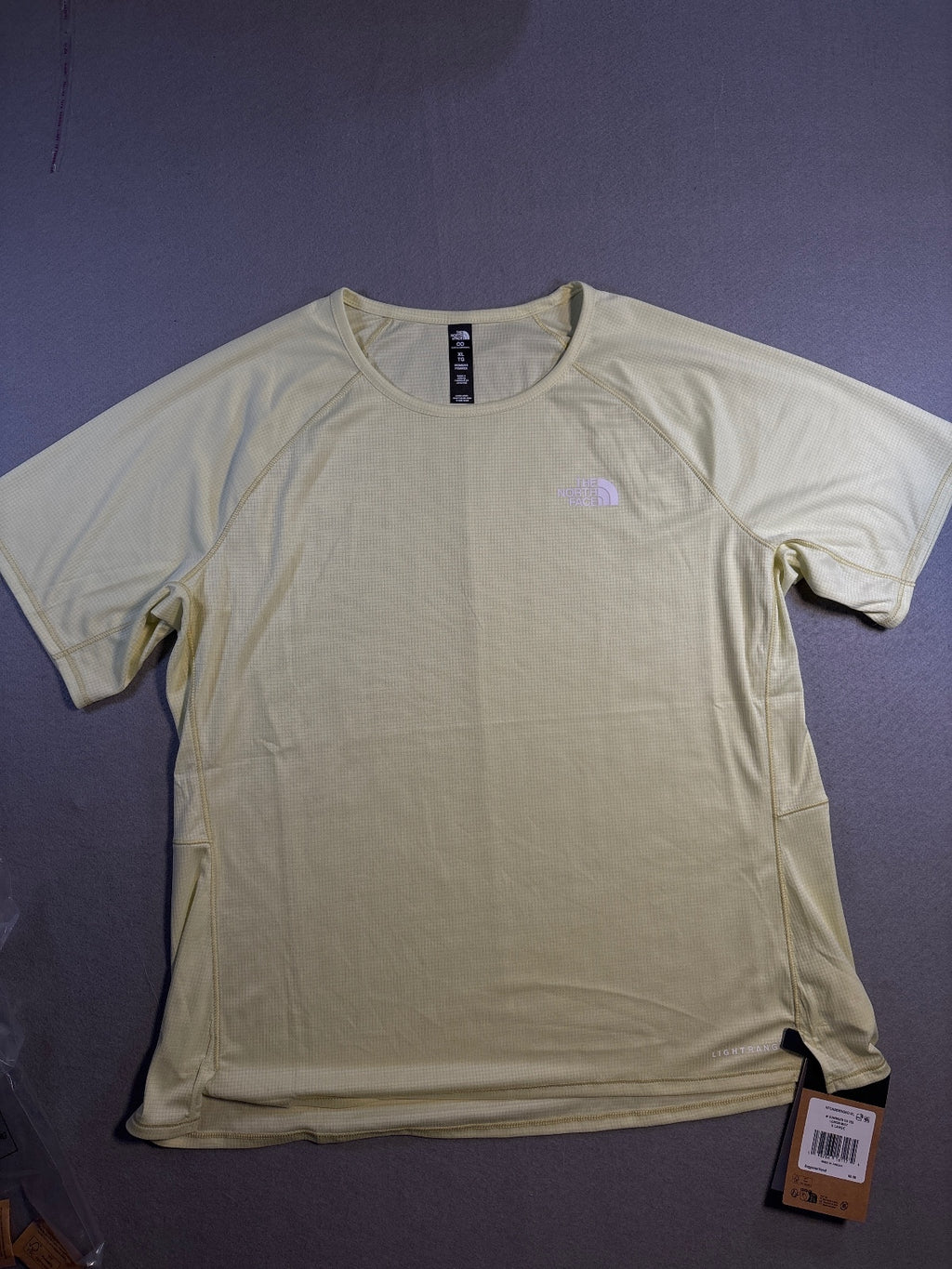 The North Face Women's W Sunriser SS Tee Lemon Mist XL