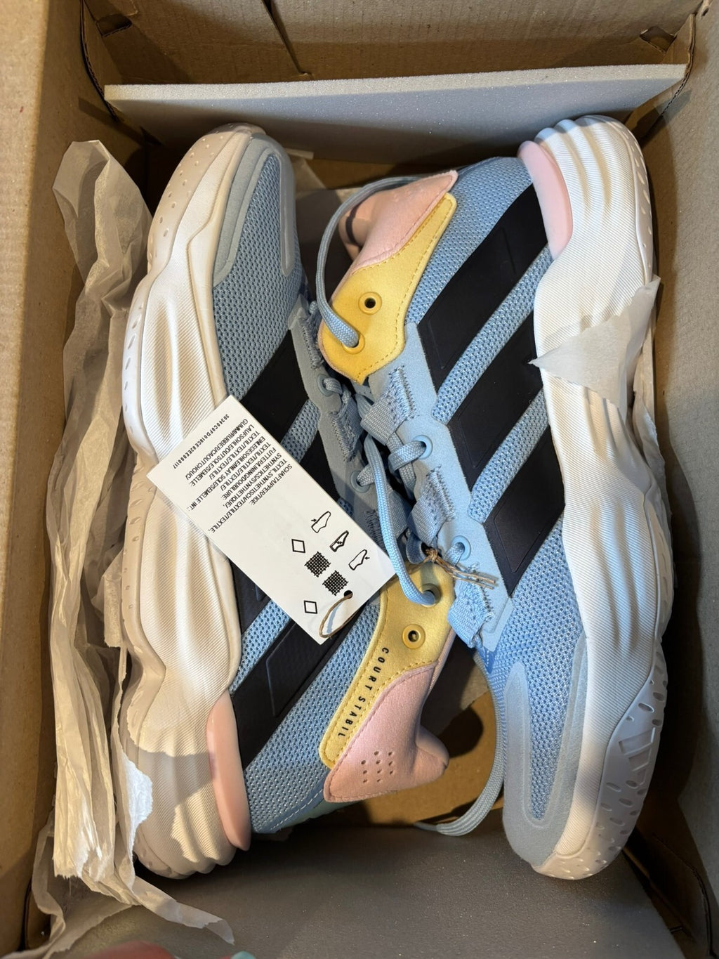 Adidas Courtstabil W Indoor Sports Shoes Size 8.5 US Women