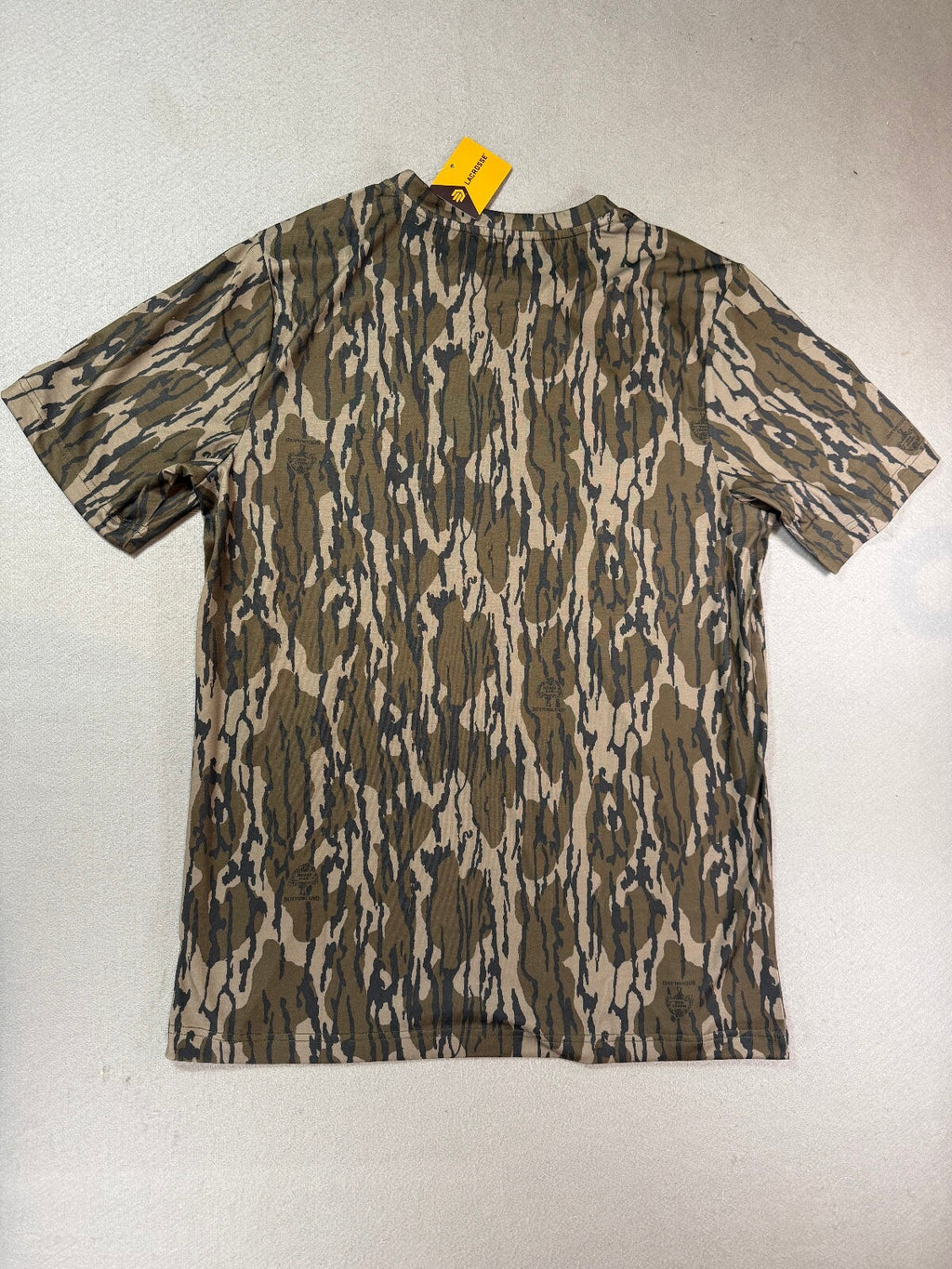 LaCrosse Men's Camouflage Short Sleeve T-Shirt Size M