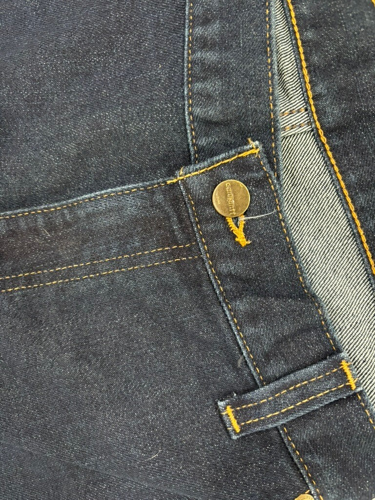 Carhartt Modern Fit Stretch Denim Jeans 44x34 Dark Blue