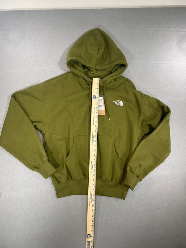 The North Face M Evil Vintage Hoodie Forest Olive Size S