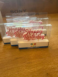 🎂 “Happy Birthday” Candle – Celebration Candle