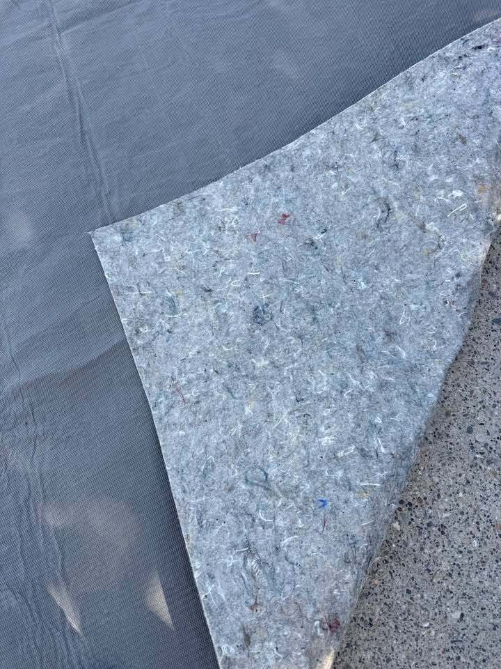 Heavy Duty Gray Carpet Underlay Padding