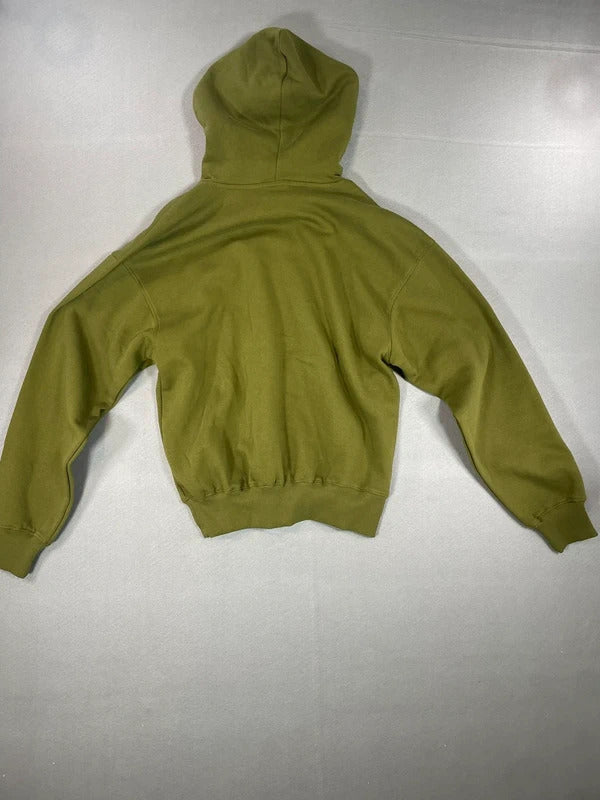 The North Face M Evil Vintage Hoodie Forest Olive Size S