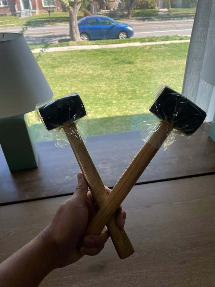 🔨 Rubber Mallet – Great for DIY, Crafts & Home Project