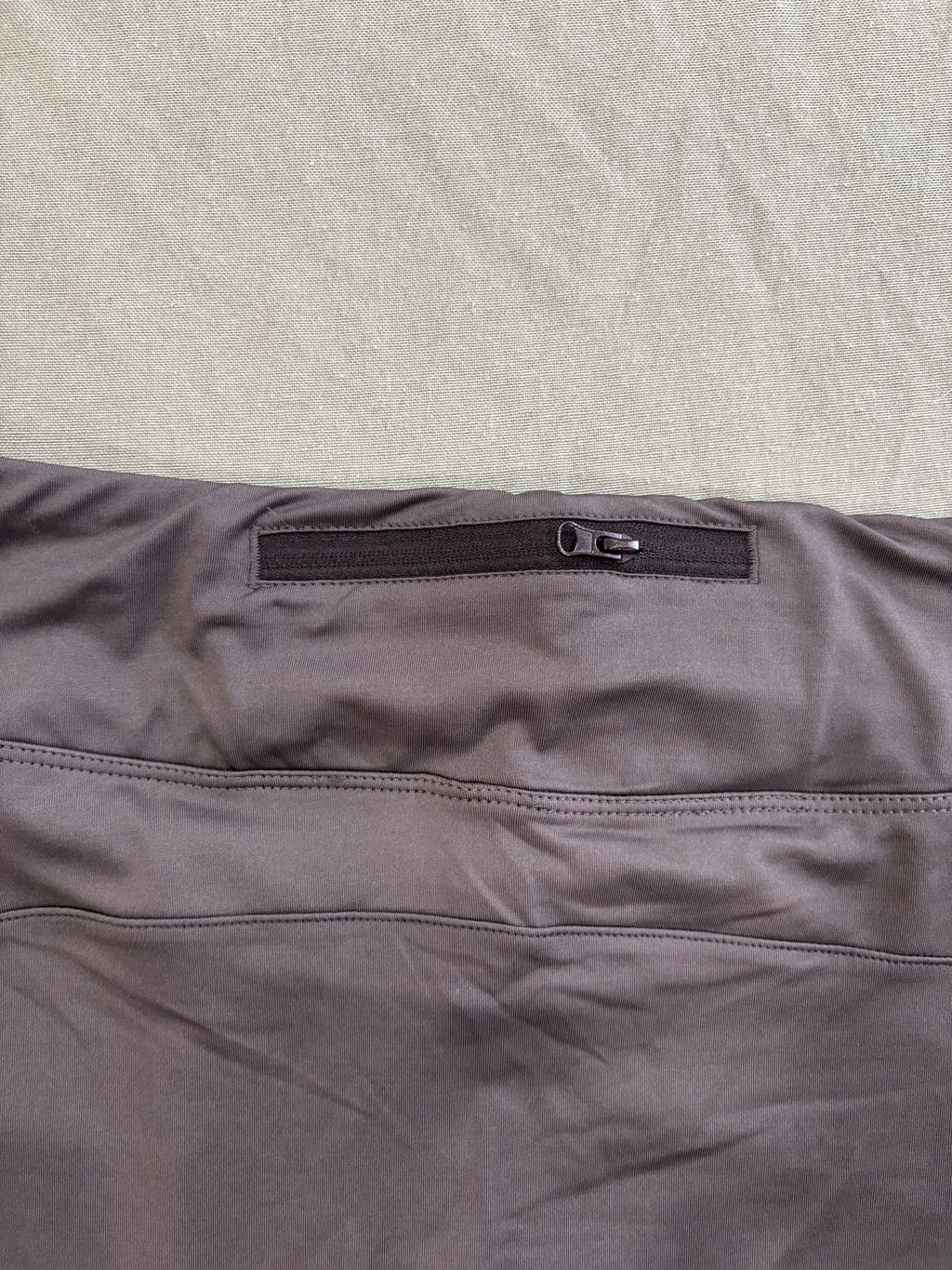 Women's Gray Athletic Skort with Built-in Shorts - Large