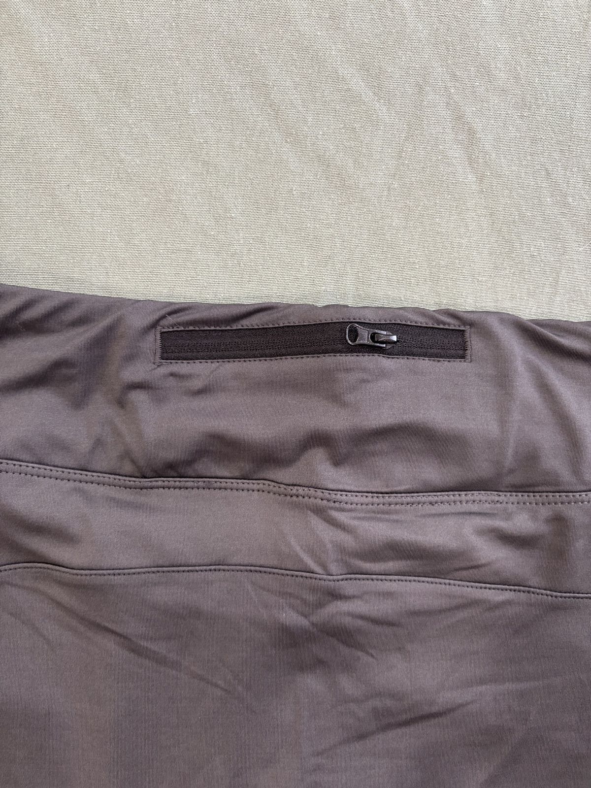 Women's Gray Athletic Skort with Built-in Shorts - Large
